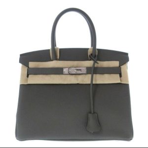 Hermès Birkin  30 Gris Meyer 0L Togo B
