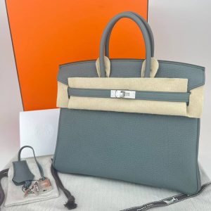 Hermès Birkin  25 Vert Amande 63 Togo B