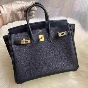 Hermès Birkin  25 Black 89 Togo 2023 B