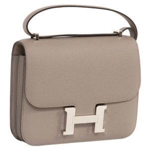 Hermès Constance  18 Gris Asphalt M8 Epsom A