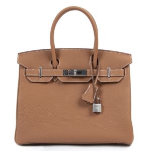 Hermès Birkin  30 Gold 37 Togo X