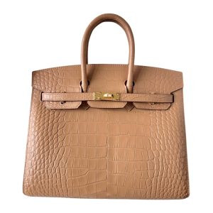Hermès Birkin Sellier 25 Chai 0M Alligator Matt 2023 B