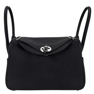 Hermès Lindy  26 Black 89 Clemence B