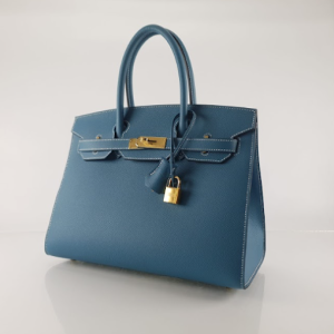 Hermès Birkin Sellier 30 Blue Jean  75 Epsom 2024