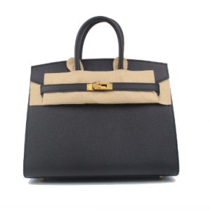 Hermès Birkin Sellier 25 Black 89 Epsom B