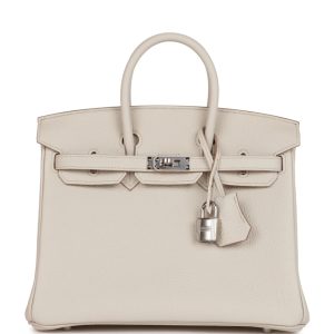 Hermès Birkin  25 Beton 8L Togo 2022 U
