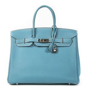 Hermès Birkin  35 Blue Jean  75 Epsom 2007 K