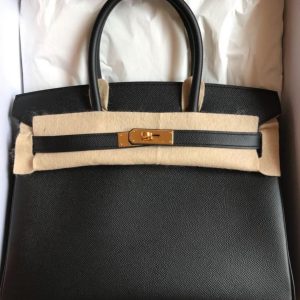 Hermès Birkin  30 Black 89 Epsom 2024 W