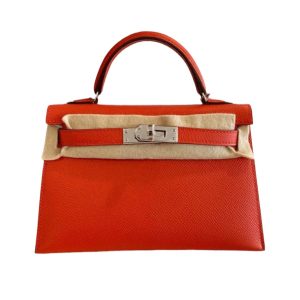 Hermès Kelly  20 Orange Field Epsom 2024 W