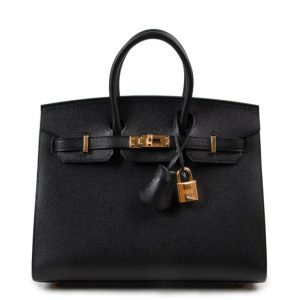 Hermès Birkin  25 Black 89 Epsom B