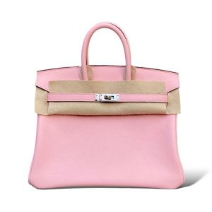 Hermès Birkin  25 Rose Sakura 3Q Swift B