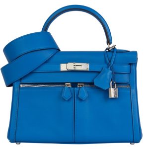 Hermès Kelly Lakis 28 Blue Zellige I7 Swift 2024 B