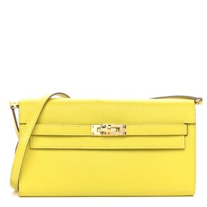 Hermès Kelly To Go Lime 9R Chevre Myzore 2023 U