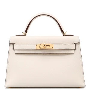 Hermès Kelly Sellier 20 Nata I2 Epsom Y