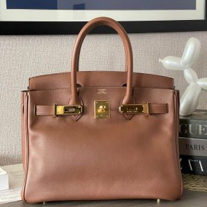 Hermès Birkin  30 Marron d'Inde 4I Swift 2011