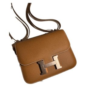 Hermès Constance Mirror 18 Gold 37 Epsom 2023 B