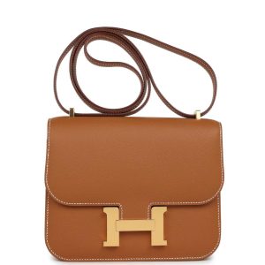 Hermès Constance Mirror 18 Gold 37 Epsom 2023 B