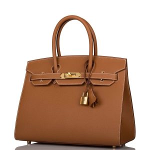 Hermès Birkin Sellier 30 Gold 37 Epsom 2023 B