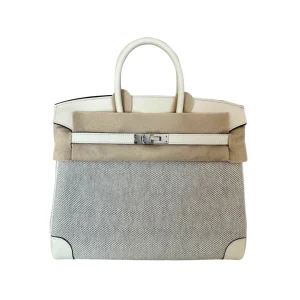 Hermès Birkin  25 Nata I2 Toile, Swift 2024 W