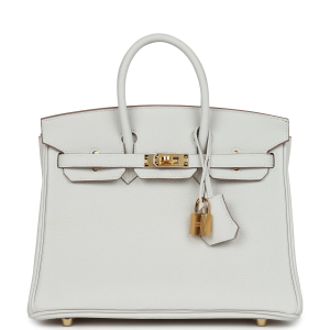 Hermès Birkin  25 Gris Pale M4 Togo 2024 W