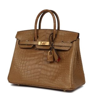 Hermès Birkin Verso & HSS 25 Kraft 2H Alligator Matt 2021 Z
