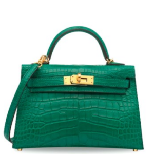 Hermès Kelly  20 Vert Malachite Z6 Alligator Matt 2024 W