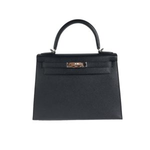 Hermès Kelly Sellier 28 Black 89 Epsom 2024 W