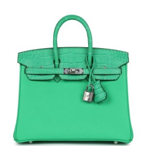 Hermès Birkin Touch 25 Vert Comics 0Z Togo 2023 B