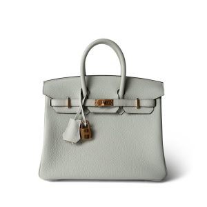 Hermès Birkin  25 Gris Neve 0W Togo 2023 B