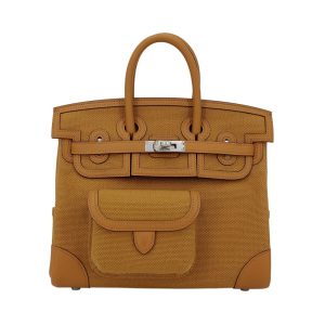 Hermès Birkin Cargo 25 Sesame 2S Swift, Toile 2024 W