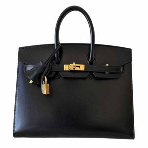 Hermès Birkin  25 Black 89 Box 2023 B