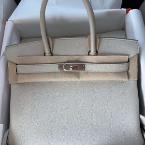 Hermès Birkin  30 Beton 8L Togo 2024 W