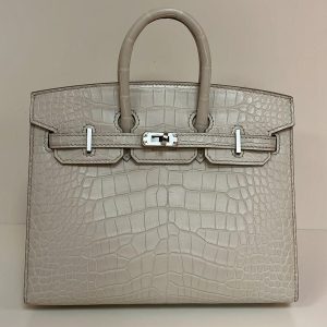 Hermès Birkin  20 Beton 8L Alligator Matt 2024 W