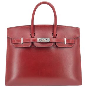 Hermès Birkin Sellier 25 Rouge H 55 Box 2024 B