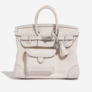Hermès Birkin Cargo 25 Nata I2 Toile, Swift 2022 U