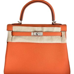 Hermès Kelly  25 Orange H 93 Togo 2024 W