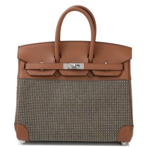 Hermès Birkin Quadrille 25 Gold 37 Toile, Swift 2023 B