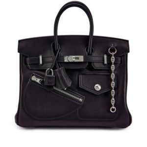 Hermès Birkin Rock 25 Black 89 Volupto 2024 W
