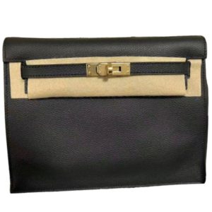 Hermès Kelly Verso & Danse Gris Pearl 80, Plomb 8P Evercolor 2024 B