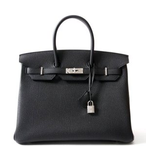 Hermès Birkin  35 Black 89 Togo 2015 T