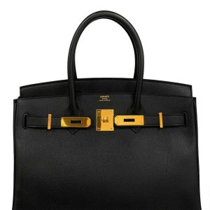 Hermès Birkin N/A 30 Black 89 Epsom 2019 D