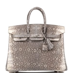 Hermès Birkin  25 Ombre 1B Lizard 2024 W