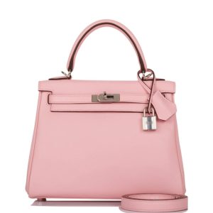 Hermès Kelly  25 Rose Sakura 3Q Swift 2024 W