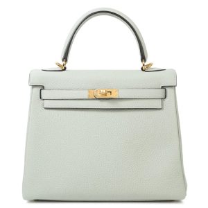 Hermès Kelly  25 Gris Neve 0W Togo 2023 B