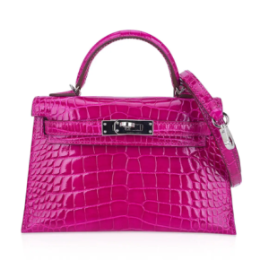 Hermès Kelly Sellier 20 Rose Scheherazade J5 Alligator Shiny 2019 D