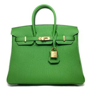 Hermès Birkin  25 Vert Yucca A8 Togo 2024 B
