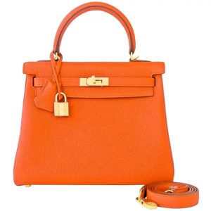 Hermès Kelly  25 Orange H 93 Togo 2024 W