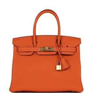 Hermès Birkin  30 Orange H 93 Togo 2024 W