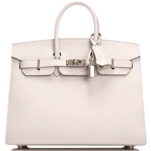 Hermès Birkin Sellier 25 Craie  10 Epsom 2024 W