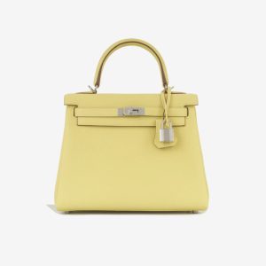 Hermès Kelly  25 Jaune Poussin 1Z Togo 2024 W